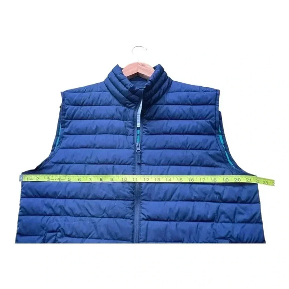 Gap Men’s Lightweight Puffer Vest Size M Preowned Like New Water Resistant - Picture 3 of 6